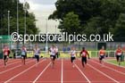 Under-15 boys 100 metres. Photo: David T. Hewitson/Sports for All Pics